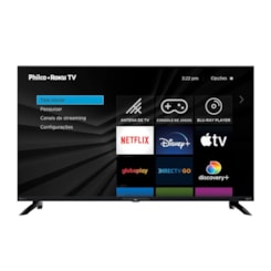 Televisor Smart 40P Philco Roku Tv Led Preto