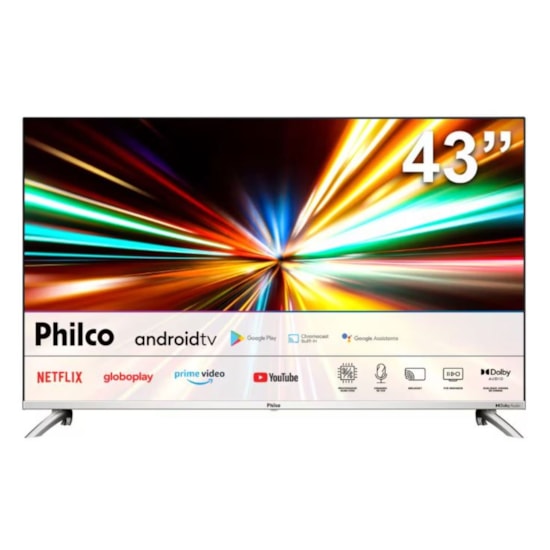 Televisor Smart 43P Philco Google Preto