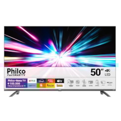 Televisor Smart 50P Roku Tv Ultra Hd 4K Philco Preto