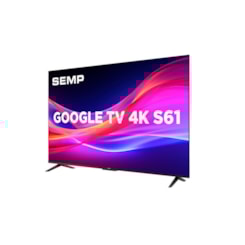 Televisor Smart 50P Semp Led 4K Google  Preto Televisor Smart 50P Semp Led 4K Google  Preto
