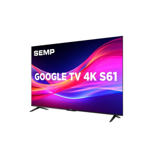 Televisor Smart 50P Semp Led 4K Google  Preto Televisor Smart 50P Semp Led 4K Google  Preto