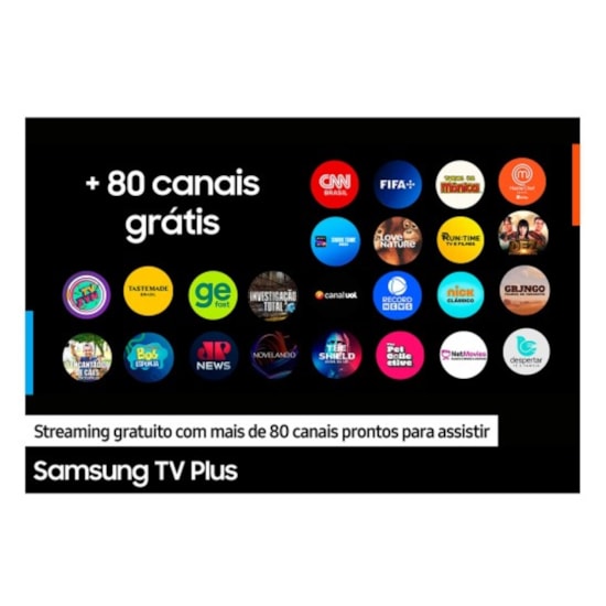 Televisor Smart 50P Uhd 4K Samsung Preto