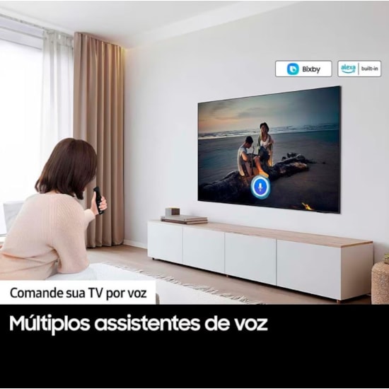 Televisor Smart 50P Uhd 4K Samsung Preto