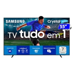 Televisor Smart 55P 4K Samsung Cryst Preto