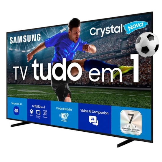 Televisor Smart 55P 4K Samsung Cryst Preto