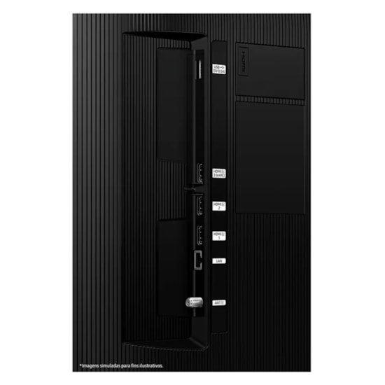 Televisor Smart 55P 4K Samsung Cryst Preto