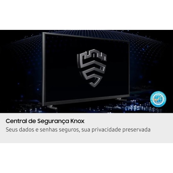Televisor Smart 55P 4K Samsung Cryst Preto