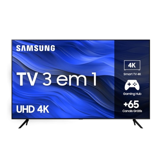 Televisor Smart 55P Uhd 4K Samsung Cryst Preto