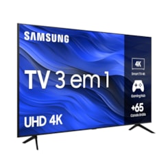 Televisor Smart 55P Uhd 4K Samsung Cryst Preto Televisor Smart 55P Uhd 4K Samsung Cryst Preto