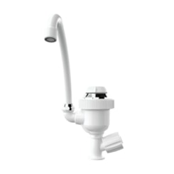 Torneira Eletrica B Alta Balcao 220/4400W Br Branco