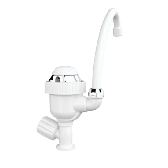 Torneira Eletrica B Alta Balcao 220/4400W Br Branco