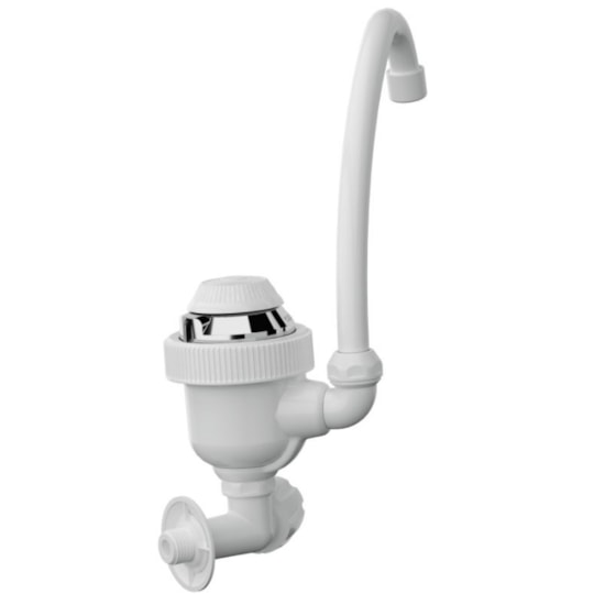Torneira Eletrica B Alta Parede 220/4400W Bco Branco