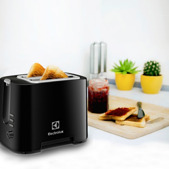 Torradeira Easyline Tmb21 Electrolux Preto Torradeira Easyline Tmb21 Electrolux Preto