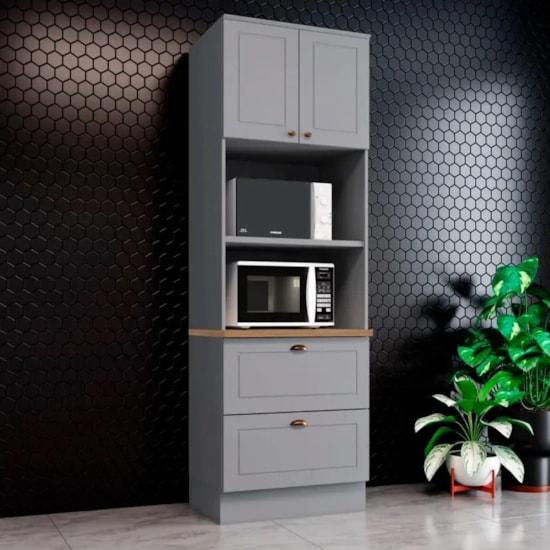 Torre Quente 2 Fornos Americana Henn Cinza