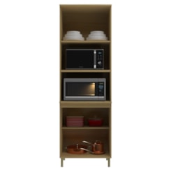 Torre Quente Forno E Micro 70Cm Florenca Canary/Off White 