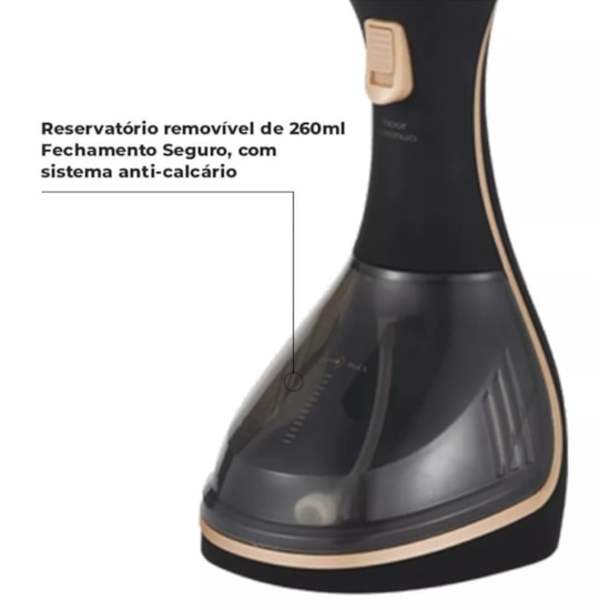 Vaporizador Digital 1500W 220V Black Dec Preto