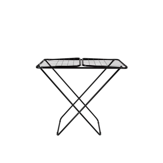 Varal De Chão Com Abas Slim Mor 15Kg Mor Preto Varal De Chão Com Abas Slim Mor 15Kg Mor Preto