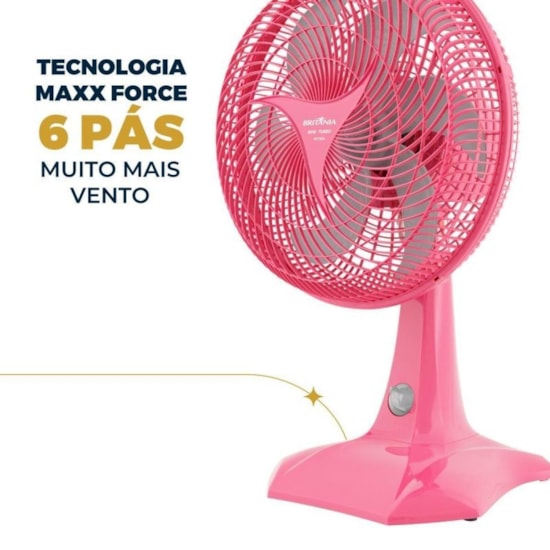Ventilador Bvt304 Rosa Britania Rosa