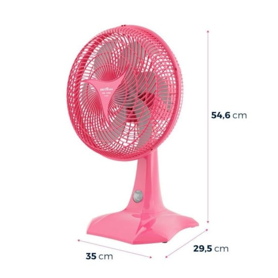 Ventilador Bvt304 Rosa Britania Rosa