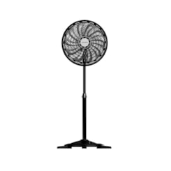Ventilador Coluna 40Cm Turbo 10 Pas 220V Preto