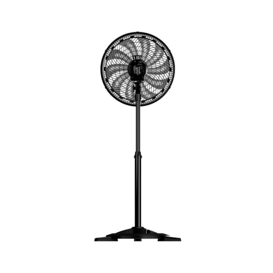 Ventilador Coluna 40Cm Turbo 10 Pas 220V Preto