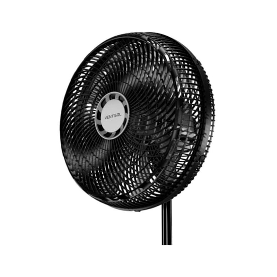 Ventilador Coluna 40Cm Turbo 10 Pas 220V Preto