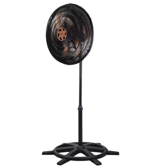 Ventilador Coluna 50Cm Turbo 6 Pas 220V Bronze