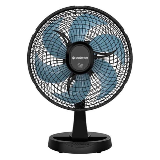 Ventilador Mesa 30Cm Vtr310 Cadence 220V Preto Azul