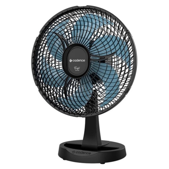 Ventilador Mesa 30Cm Vtr310 Cadence 220V Preto Azul