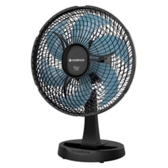 Ventilador Mesa 30Cm Vtr310 Cadence 220V Preto Azul Ventilador Mesa 30Cm Vtr310 Cadence 220V Preto Azul