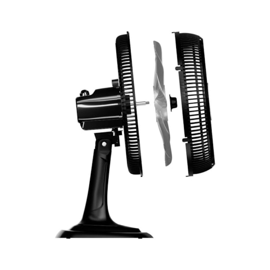 Ventilador Mesa 40Cm Turbo 10P 220V Preto Cinza