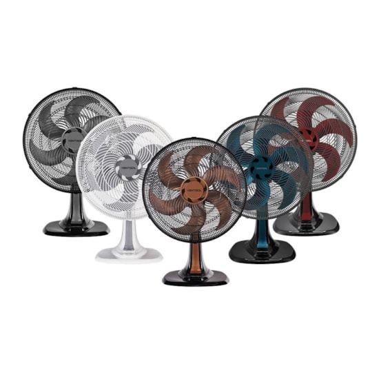 Ventilador Mesa Tbo 6P 40Cm Ventisol 220 Hélice Vermelha