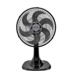 Ventilador Mesa Turbo 6 Pás 30Cm 220V Pr Preto