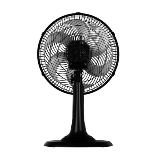 Ventilador Mesa Turbo 6 Pás 30Cm 220V Pr Preto
