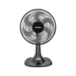 Ventilador Mesa Turbo 6 Pás 30Cm 220V Preto