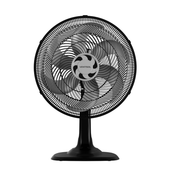 Ventilador Mesa Turbo 6 Pas 40Cm 220V Preto Ventilador Mesa Turbo 6 Pas 40Cm 220V Preto