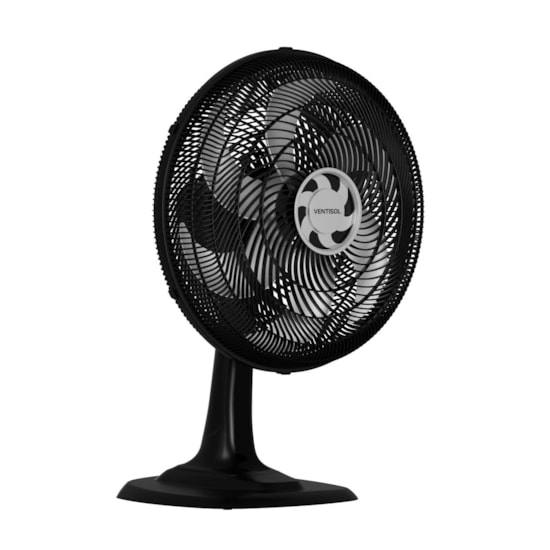 Ventilador Mesa Turbo 6 Pas 40Cm 220V Preto Ventilador Mesa Turbo 6 Pas 40Cm 220V Preto