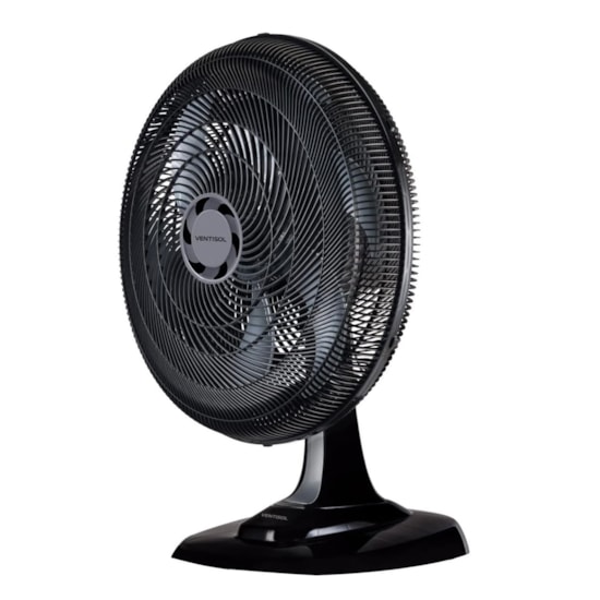 Ventilador Mesa Turbo 6 Pas 50Cm 220V Cinza