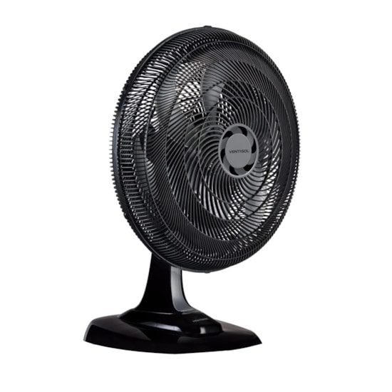 Ventilador Mesa Turbo 6 Pas 50Cm 220V Cinza