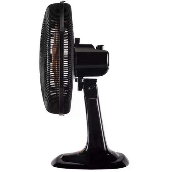 Ventilador Mesa Turbo 6 Pas 50Cm 220V Preto Bronze